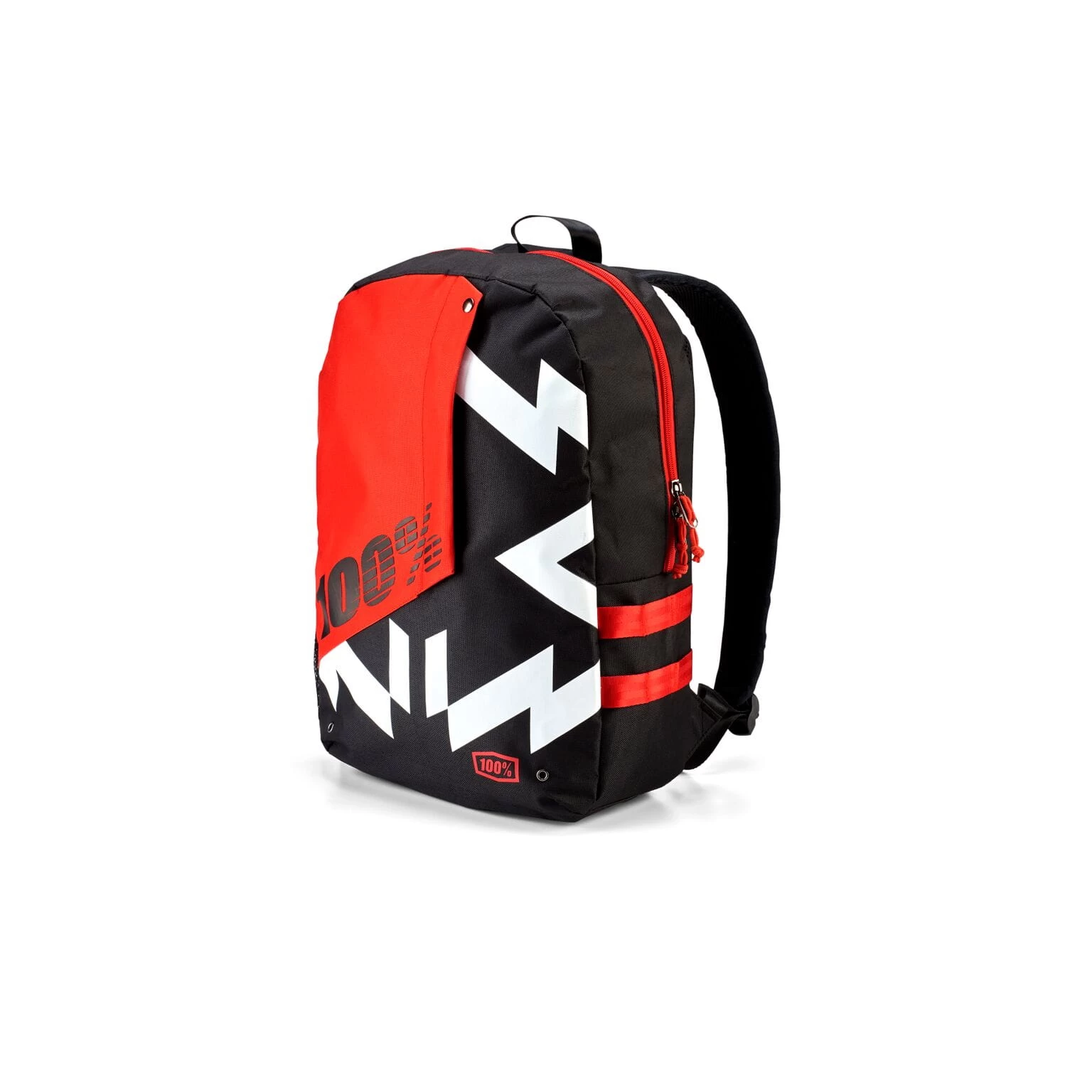 100% Porter Rucksack - Jeronimo- Schwarz/Rot/Weiss 3 100% Porter Rucksack - Jeronimo- Schwarz/Rot/Weiss