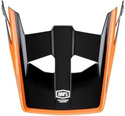 100% Aircraft Replacement Visor - Darkblast