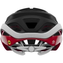 Giro Helios Spherical Fahrradhelm - Matte Black/red -Berg Fahrrad Geschaft 200254007 giro helios spherical road helmet matte black red back 904445