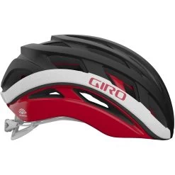 Giro Helios Spherical Fahrradhelm - Matte Black/red -Berg Fahrrad Geschaft 200254007 giro helios spherical road helmet matte black red left 904447