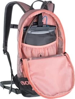 Evoc Joyride 4 L - Kids Rucksack - Pink/Grau -Berg Fahrrad Geschaft 4250450724841 JOYRIDE 4L DUSTYPINK CARBON GREY D2