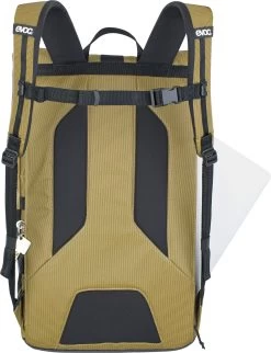 Evoc Duffle Backpack 16 L Rucksack - Curry/Black -Berg Fahrrad Geschaft 4250450725558 DUFFLE BACKPACK 16 CURRY BLACK D2