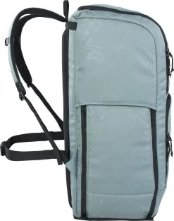 Evoc Gear Backpack 90 L - Steel -Berg Fahrrad Geschaft 4250450725572 GEAR BACKPACK 90 STEEL D3 1