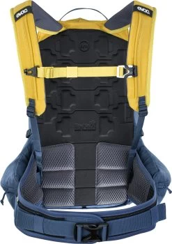 Evoc Trail Pro 26 L - Rucksack - Curry/Denim -Berg Fahrrad Geschaft 4250450726449 TRAIL PRO 26L CURRY DENIM S M D1 1