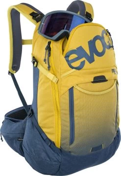 Evoc Trail Pro 26 L - Rucksack - Curry/Denim -Berg Fahrrad Geschaft 4250450726449 TRAIL PRO 26L CURRY DENIM S M D2 1