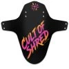 LOOSE RIDERS Mudguard Cult Of Shred - Black -Berg Fahrrad Geschaft 8421b
