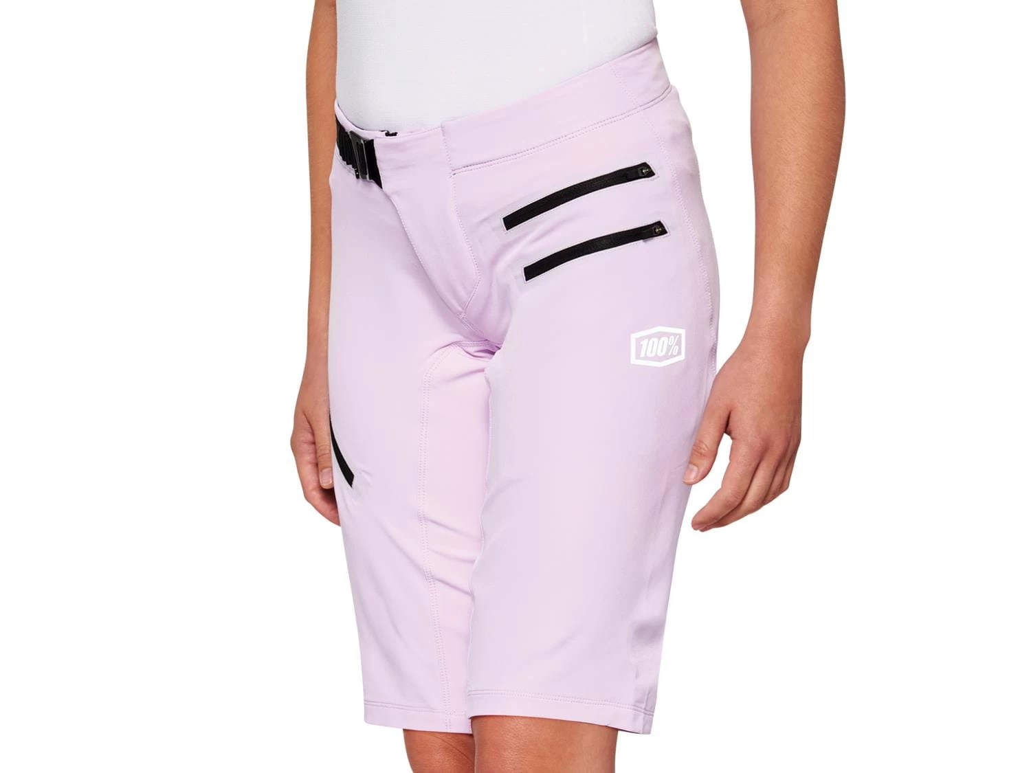 100% Airmatic Womens Shorts - Lavender 3 100% Airmatic Womens Shorts - Lavender
