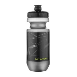 Birzman Wasserflasche 550 Ml - Großvolumiges Mundstück - Schwarz