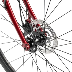 Bombtrack Arise Geared - Glossy Dark Cherry -Berg Fahrrad Geschaft Bmbtrack Arise Geared cherryred 3