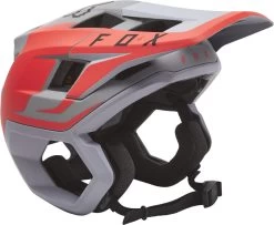 Fox Racing DROPFRAME PRO SIDESWIPE MTB-Helm - Light Grey