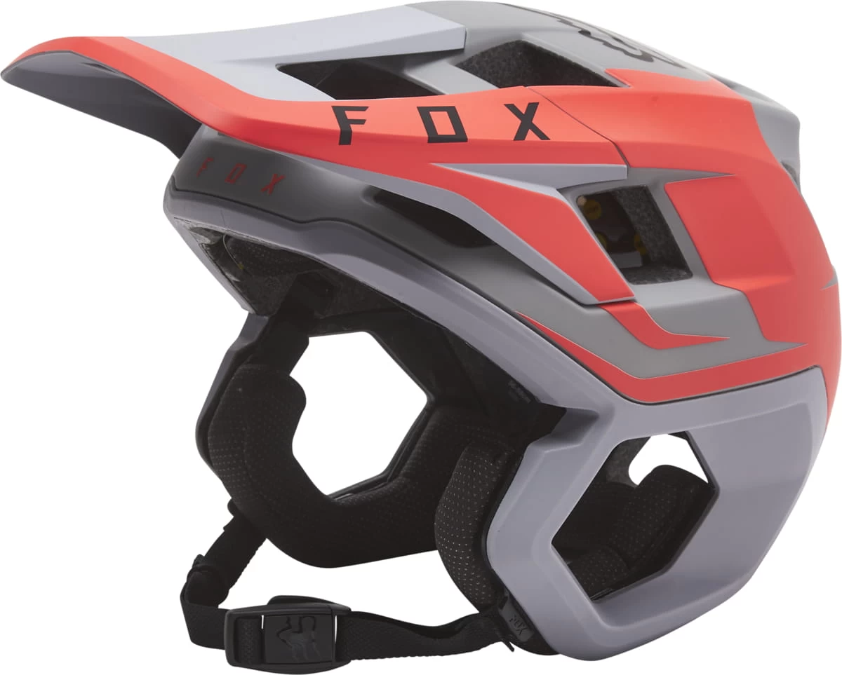 Fox Racing DROPFRAME PRO SIDESWIPE MTB-Helm - Light Grey 4 Fox Racing DROPFRAME PRO SIDESWIPE MTB-Helm - Light Grey – Bild 2