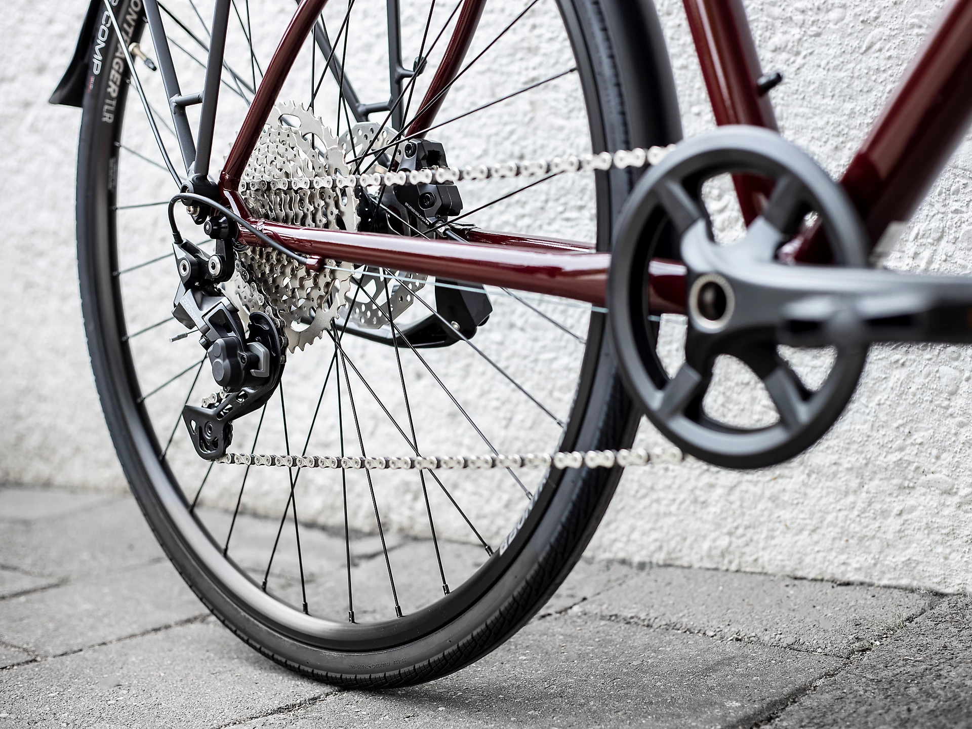 Trek FX 3 Disc Equipped Viper Red To Cobra Blood Fade 6 Trek FX 3 Disc Equipped Viper Red To Cobra Blood Fade – Bild 4