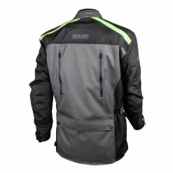 Jacke Temper - Dunkelgrau-gelb Fluo -Berg Fahrrad Geschaft GMSJackeTemper dunkelgrau gelbfluo 3