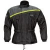 Regenjacke Douglas - Schwarz-gelb Fluo -Berg Fahrrad Geschaft GMSRegenjackeDouglas schwarz gelbfluo 1