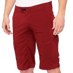 100% Ridecamp - Short - Brick - Rot