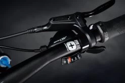 Haibike ALLTRACK Kids MTB Hardtail - Gloss Lime Crystal Red -Berg Fahrrad Geschaft Haibike MY22 Detail Brakes AllTrack Kids