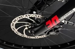 Haibike Trekking 6 Herren - Matte Black Red Reflex -Berg Fahrrad Geschaft Haibike MY22 Detail Brakes Trekking 6 HIGH black