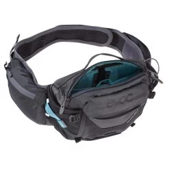 Evoc Hip Pack Pro 3l + 1,5l Trinkblase Hüfttasche - Schwarz/Grau -Berg Fahrrad Geschaft Hip Pack 2