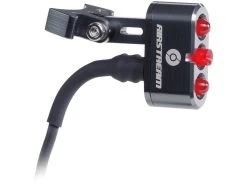 Supernova Airstream Tail Light 2 Rücklicht Für Sattelstützenmontage - Schwarz Poliert