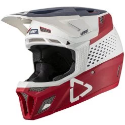 LEATT DBX 8.0 - Fullface Composite Helm - Rot