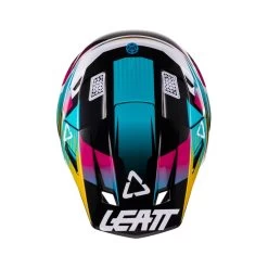 LEATT Helm Inkl. Brille 8.5 V22 Aqua/Royal Türkis-weiss-gelb -Berg Fahrrad Geschaft LEATTHelminkl Brille8 5V22AquaRoyalt rkis weiss gelb 3