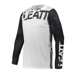 LEATT Jersey 4.5 X-Flow - Weiss-schwarz -Berg Fahrrad Geschaft LEATTJersey4 5X Flow weiss schwarz 2