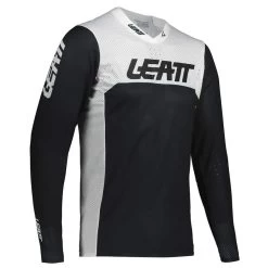 LEATT Jersey 5.5 UltraWeld - Schwarz-weiss