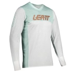LEATT Jersey 5.5 UltraWeld - Weiss-grün