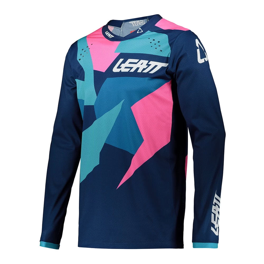 LEATT Jersey Moto 4.5 Lite - Blau-pink 3 LEATT Jersey Moto 4.5 Lite - Blau-pink