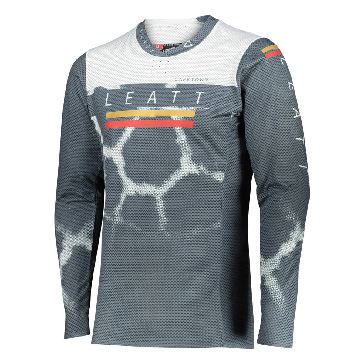 LEATT Jersey Moto 5.5 UltraWeld Giraffe Grau-weiss 4 LEATT Jersey Moto 5.5 UltraWeld Giraffe Grau-weiss – Bild 2