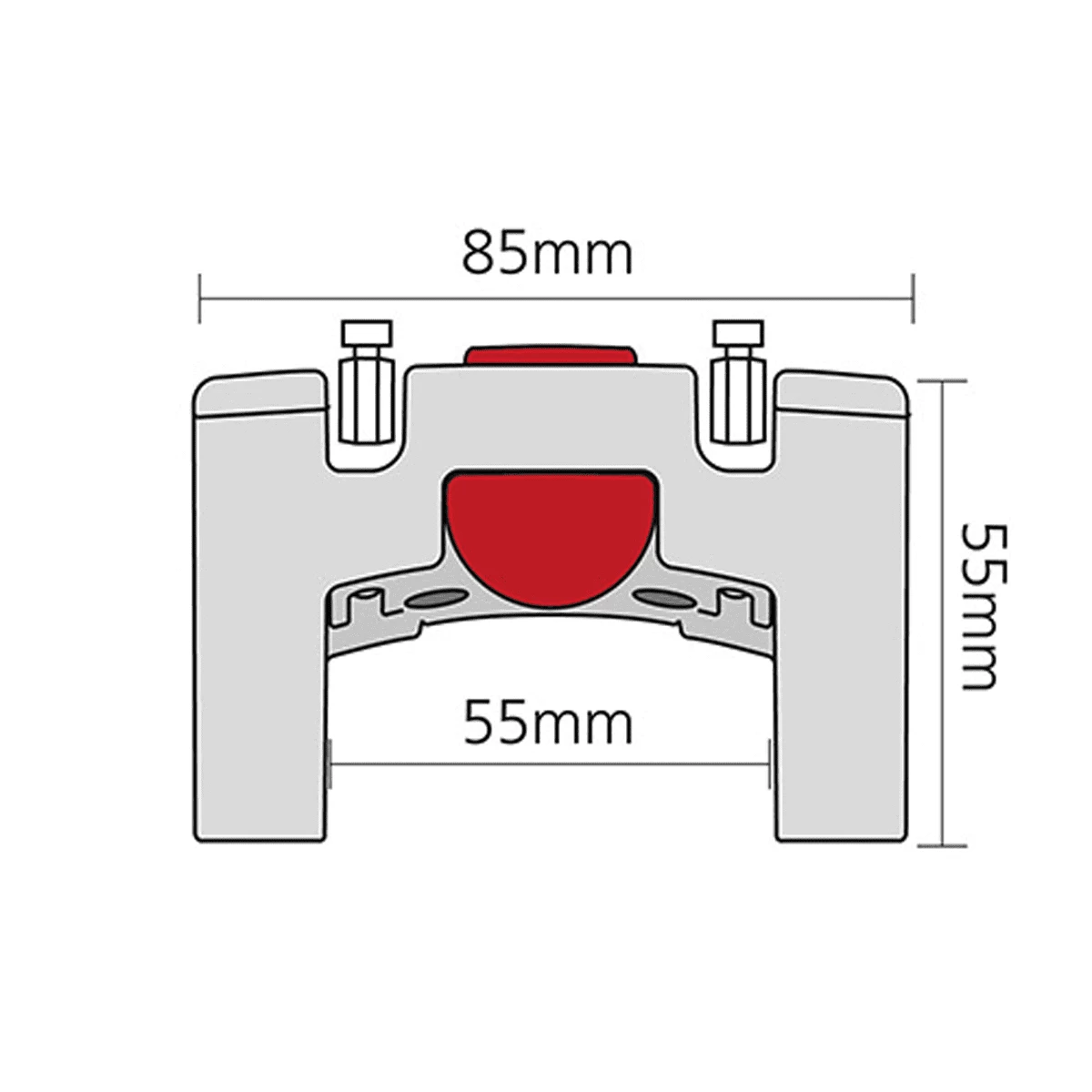 KLICKFIX Lenkeradapter Universal - Schwarz 4 KLICKFIX Lenkeradapter Universal - Schwarz – Bild 2