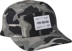 Fox Racing Regiment 5 Panel Hat Black Camo