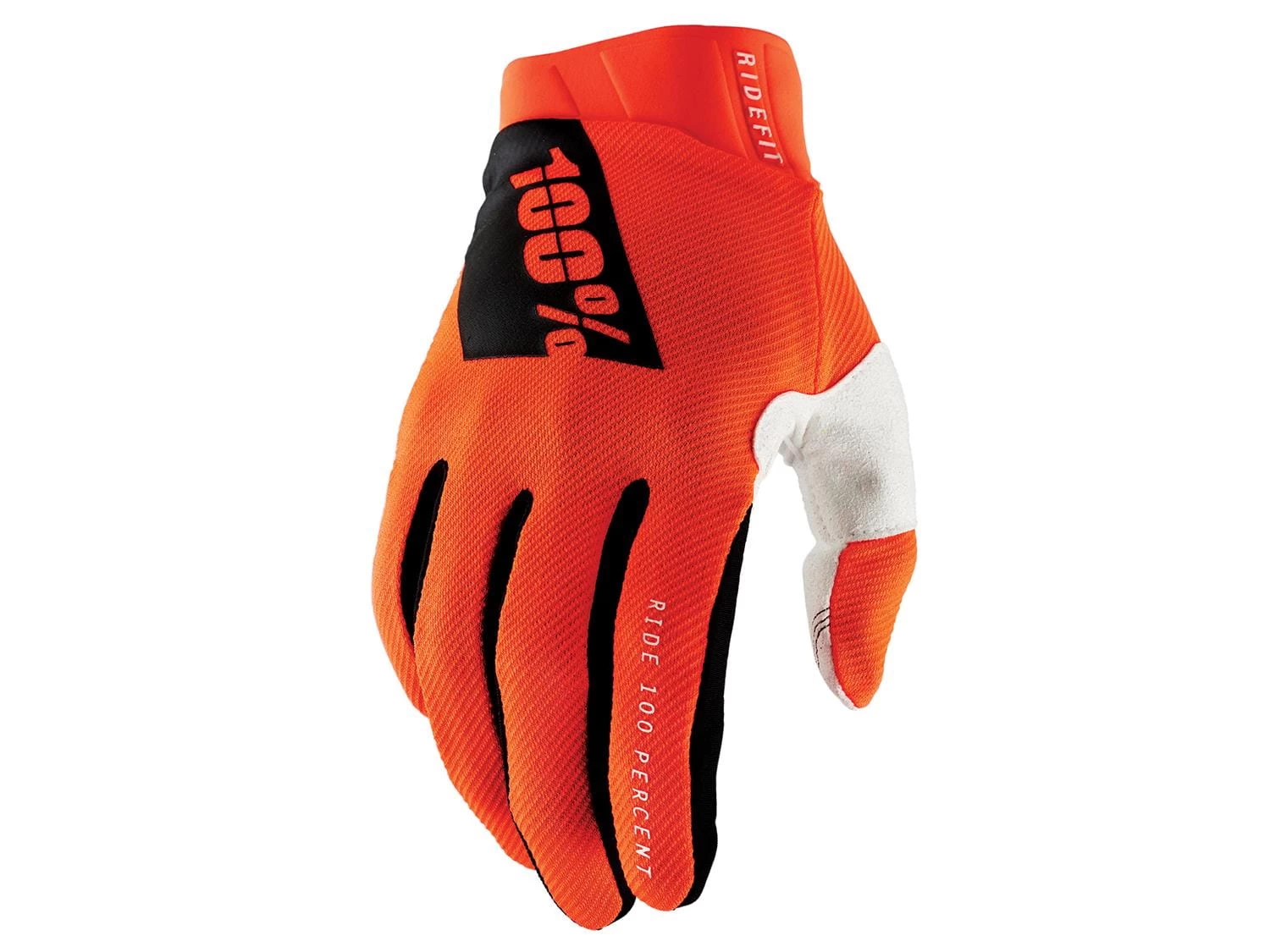 100% Ridefit Handschuhe - Fluo Orange