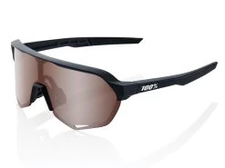 100% S2 - HiPER Mirror Lens - Soft Tact Black