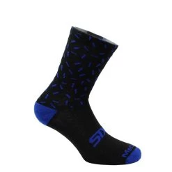 SIXS Socken Kurz MERINOS SOCKS Schwarz-blau