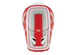 100% Status Helm - Topenga Red/White -Berg Fahrrad Geschaft StatusHelm TopengaRedWhite 4