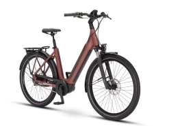 Winora Sinus N5 Tiefeinsteiger - Maroonred Matt -Berg Fahrrad Geschaft Winora MY21 Sideshot Sinus N5