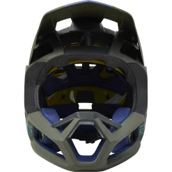 Fox Racing Proframe Helmet Blocked, CE - Olive Green -Berg Fahrrad Geschaft fox enduro mtb helm enduro mtb helmet proframe 5