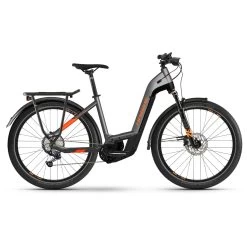 Haibike Trekking 10 Tiefeinsteiger - Titan / Lava Matt
