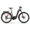Haibike Trekking 9 Tiefeinsteiger - Anthracite / Red -Berg Fahrrad Geschaft haibike trekking 9 low step anthracite red 1