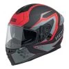 IXS 1100 2.2 Motorradhelm - Schwarz Matt-rot -Berg Fahrrad Geschaft iXS11002 2Motorradhelm schwarzmatt rot 1