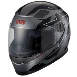 IXS 135 KID 2.0 Helm - Grau-schwarz-rot
