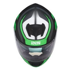 IXS 215 2.0 Motorradhelm Matte Black Green White -Berg Fahrrad Geschaft iXS2152 0Motorradhelmmatteblackgreenwhite 4