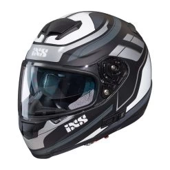 IXS 215 2.0 Motorradhelm Matte Black Grey White