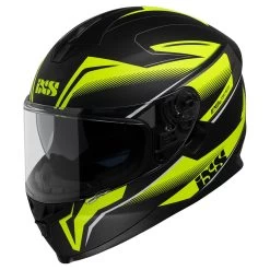 Integralhelm IXS1100 2.3 - Schwarz Matt-gelb Fluo