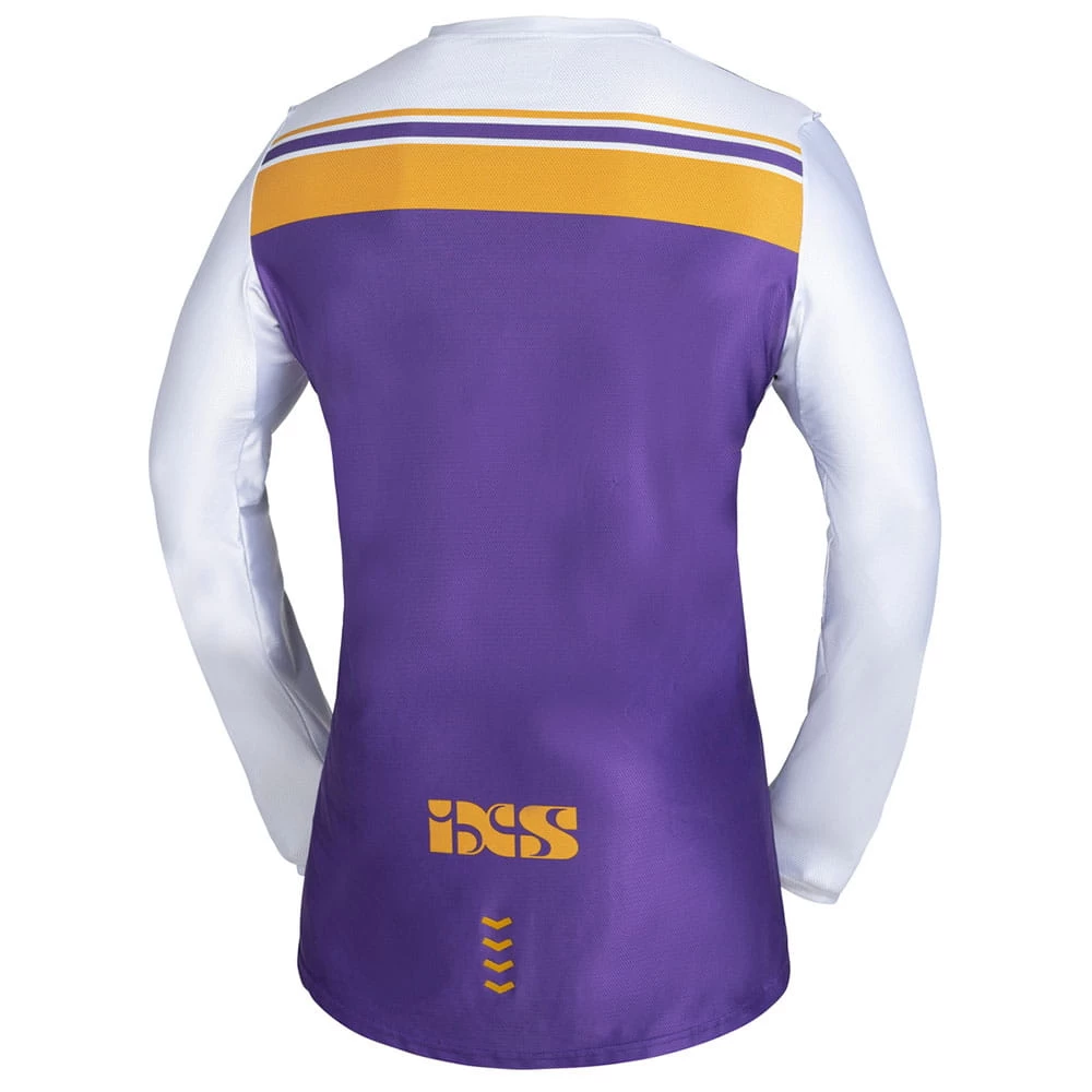 IXS MX Jersey Trigger 2.0 - Violett-weiss-braun 4 IXS MX Jersey Trigger 2.0 - Violett-weiss-braun – Bild 2