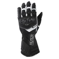 IXS RS-200 Motorrad-Handschuh Black White