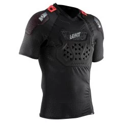 LEATT AirFlex Body Protektor Tee Kurzarm - Schwarz