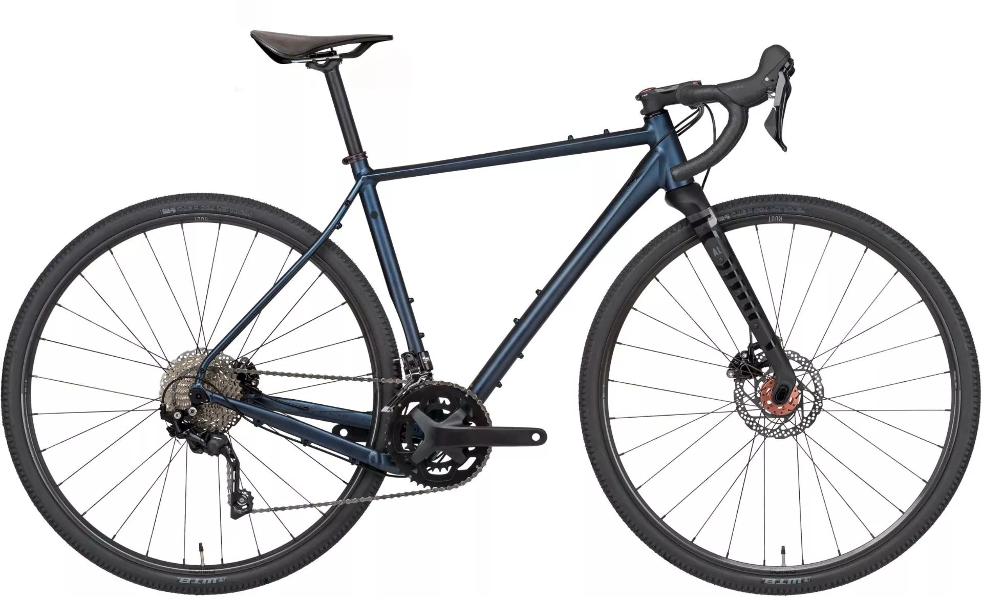Rondo Ruut AL1 2X Gravelbike - Navy/Black