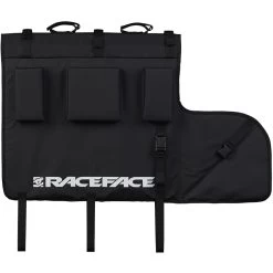 Race Face Tailgate T2 Half Stack Heckklappenpad - Schwarz -Berg Fahrrad Geschaft race face t2 half stack tailgate pad black 1 1227754